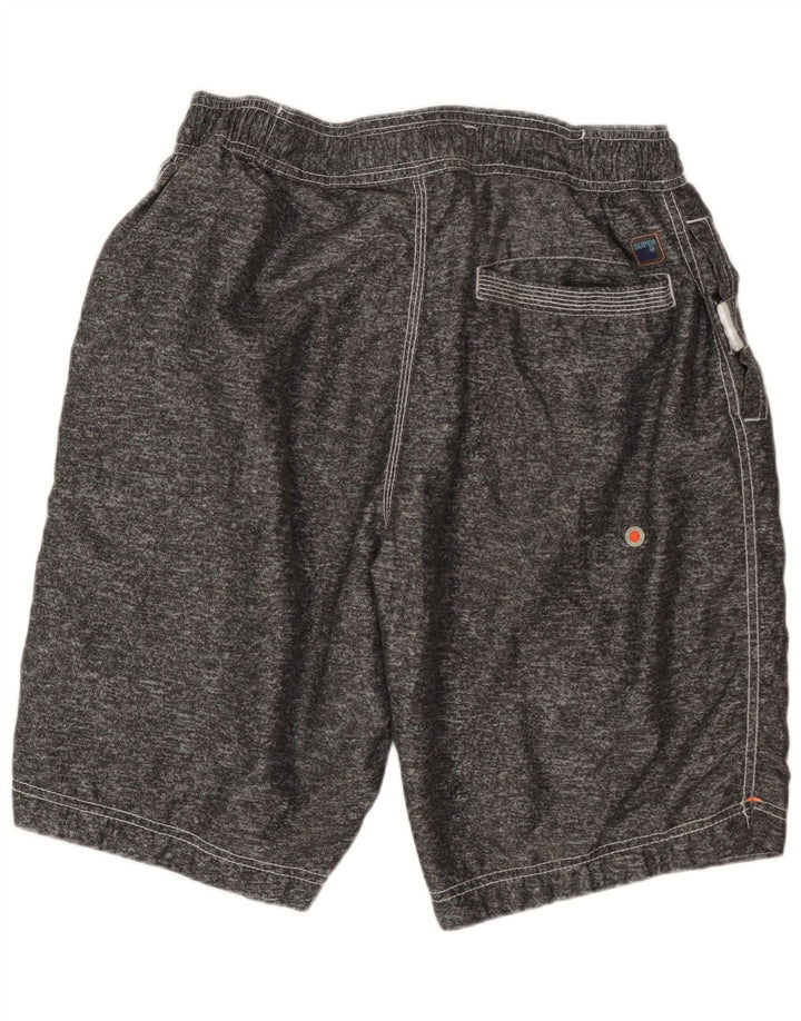Мужские шорты для плавания Superdry с рисунком XL, серые, из полиэстера с крапинками