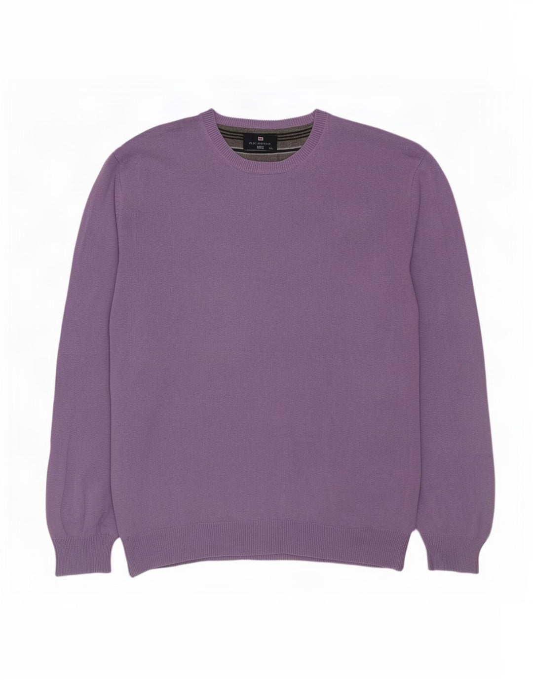 Мужской синий джемпер с круглым вырезом Marks & Spencer 2XL фиолетовый