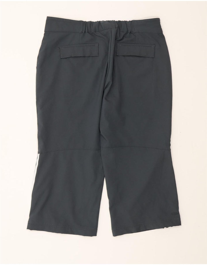 Женские прямые капри ADIDAS UK 10, маленькие W30 L19, серый полиэстер