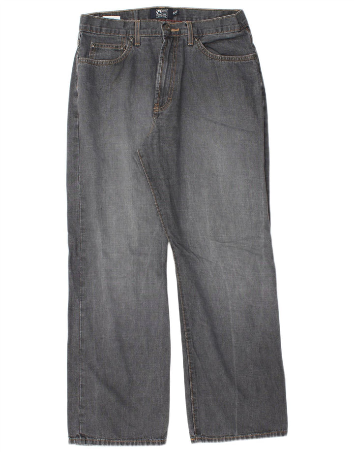 Мужские прямые джинсы Marks & Spencer Blue Harbour W32 L29, серый хлопок