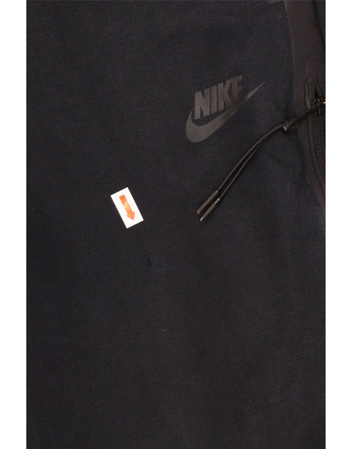Мужские спортивные брюки NIKE, маленькие джоггеры, темно-синие, хлопковые
