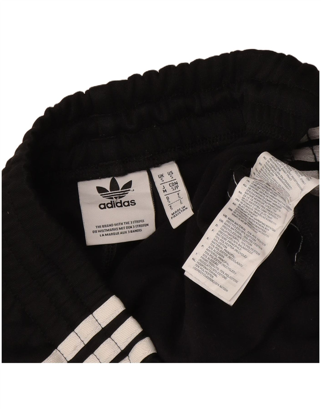 Adidas Мужские спортивные брюки Джоггеры Маленькие черные полиэстер