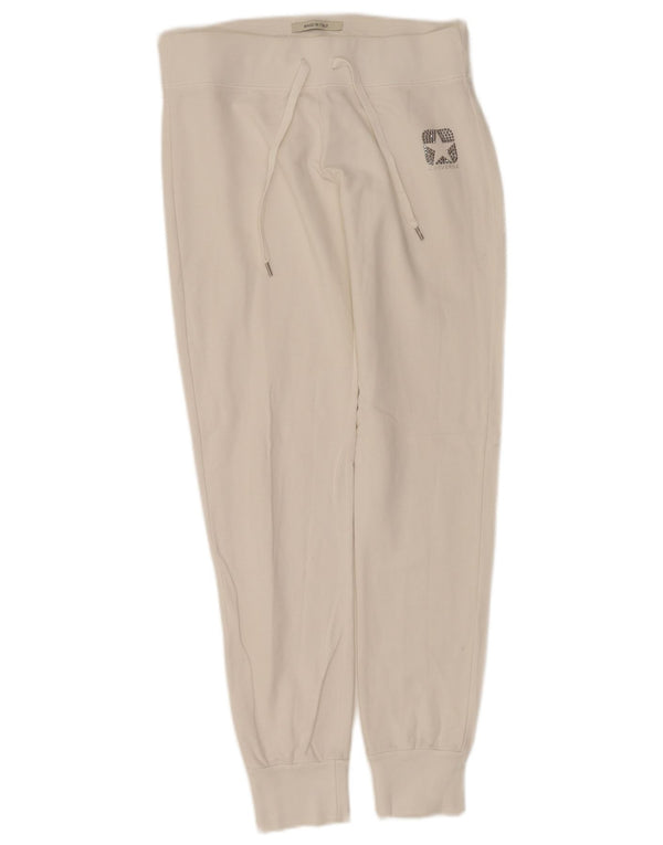 Женские спортивные брюки Converse Joggers UK 10, маленькие белые хлопковые брюки