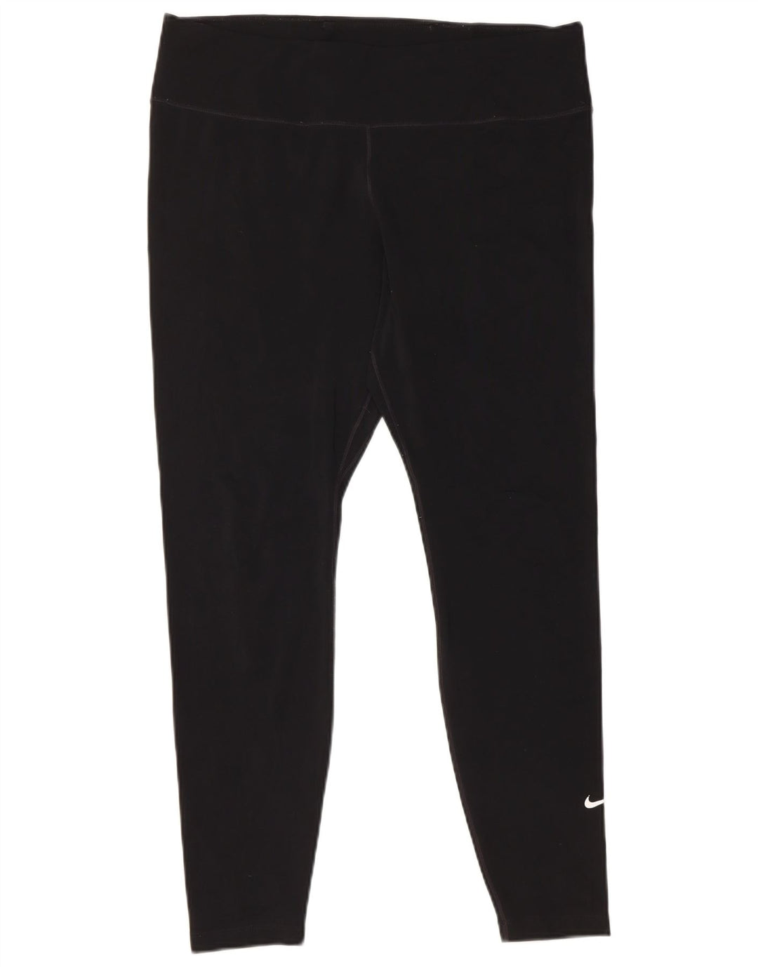 Женские укороченные леггинсы Nike Dri Fit UK 18 XL, черный полиэстер