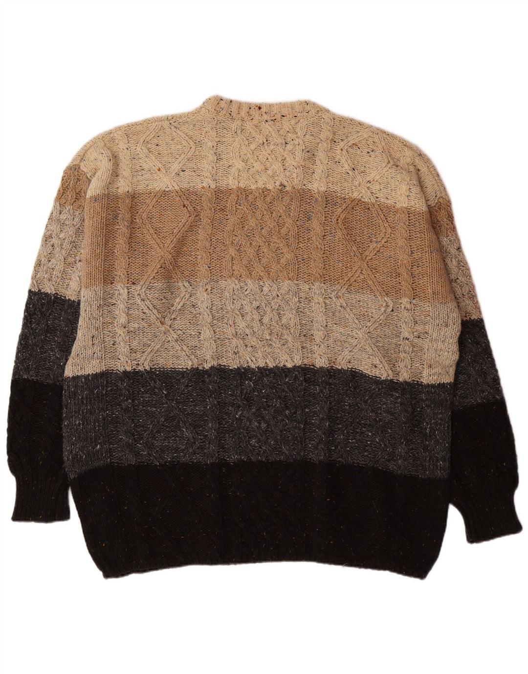 НОВЫЙ мужской свитер FAST с круглым вырезом 2XL, разноцветный, с цветными блоками