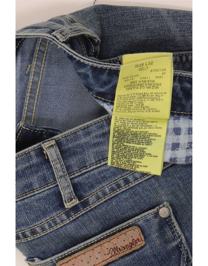 Женские джинсы Wrangler Molly Slim W29 L32, синий хлопок