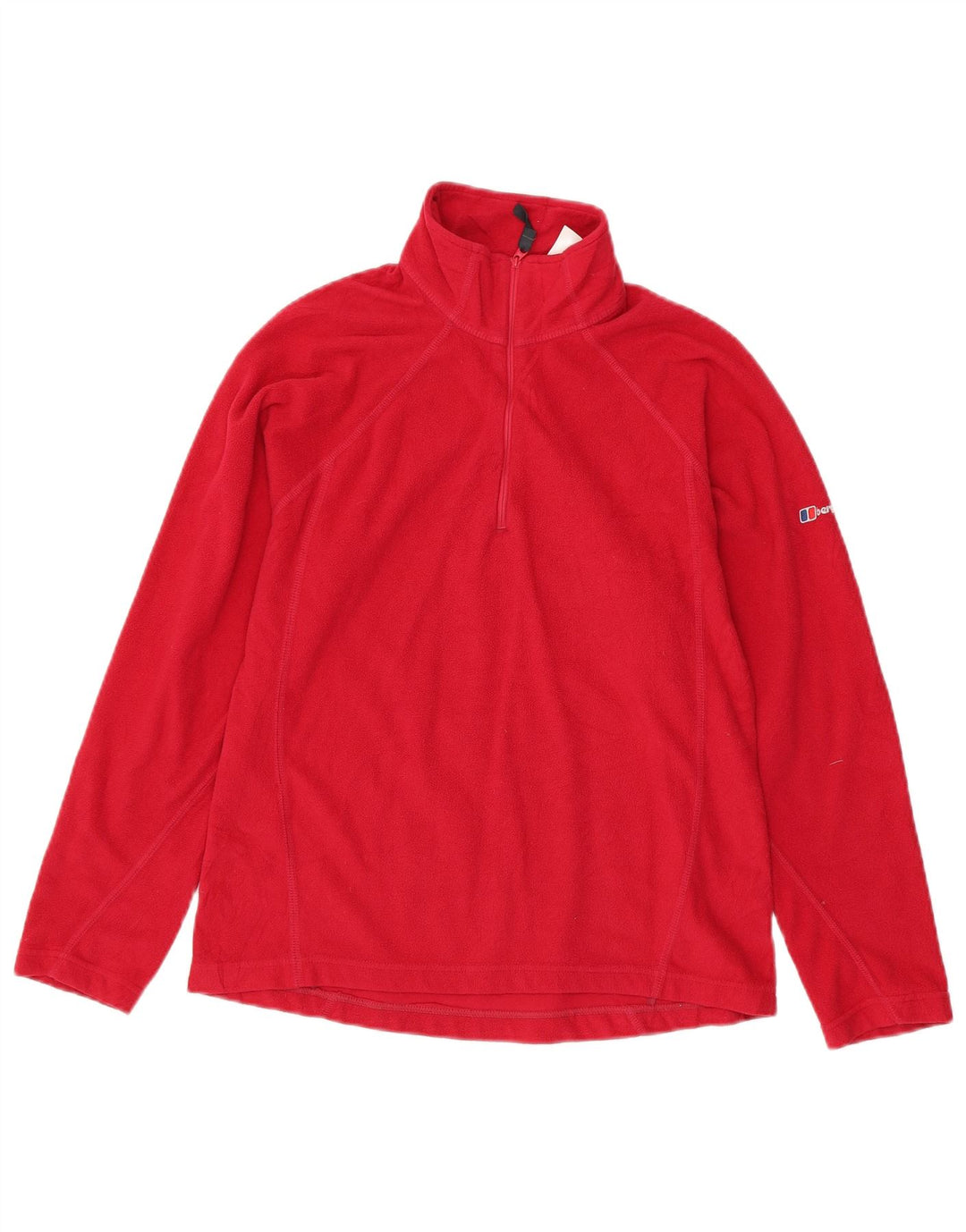BERGHAUS Женский флисовый джемпер с воротником на молнии UK 12 Средний розовый полиэстер