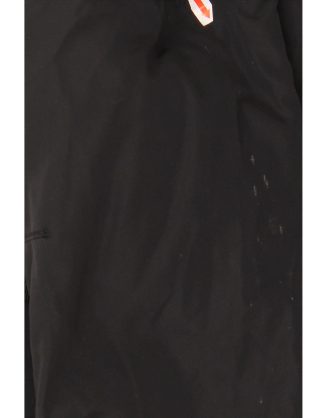 MURPHY & NYE Womens Sailmakers Windbreaker Jacket UK 14 Medium Black Vintage Murphy & Nye and Second-Hand Murphy & Nye from Messina Hembry 