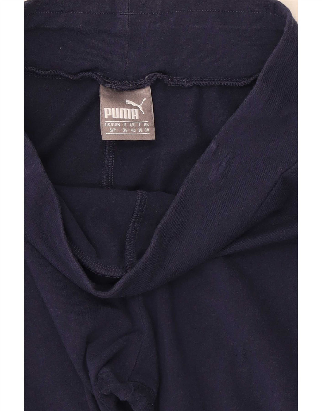 Женские леггинсы с рисунком Puma UK 10, маленькие, темно-синие