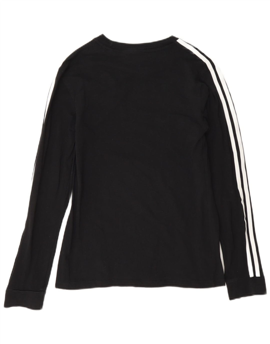 Женский топ Adidas с длинным рукавом UK 8, маленький черный