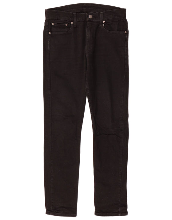 Мужские джинсы скинни LEVI'S 510 W30 L30, черный хлопок