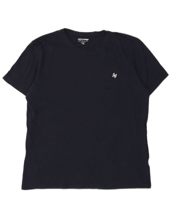 Мужская футболка Jack & Jones Top XL темно-синяя