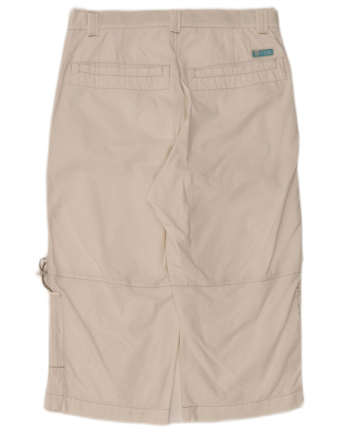 Женские шорты-бермуды-карго Fordocks IT 44 Medium W30 Off White Cotton