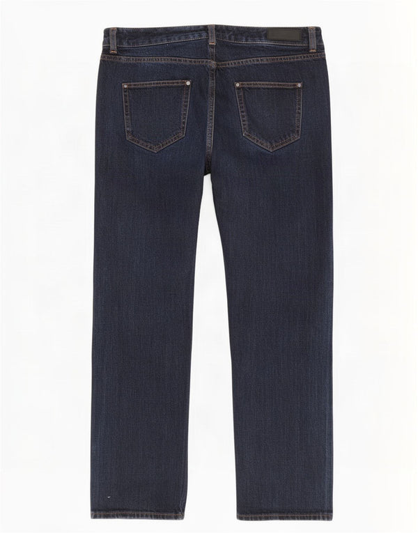 Женские прямые джинсы Marks & Spencer UK 14, большие W32 L29, темно-синие