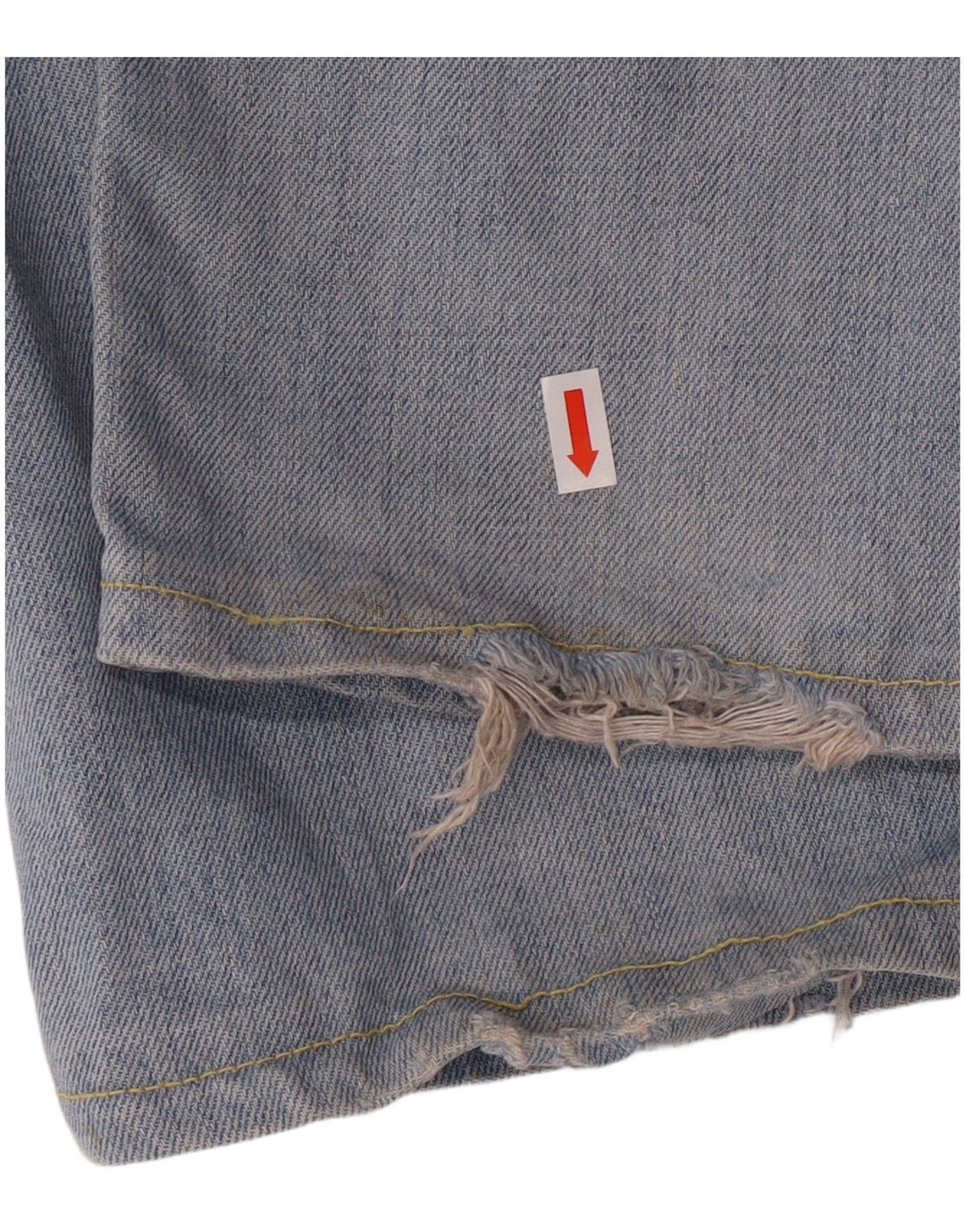 Мужские прямые джинсы LEVI'S 501 W36 L31 синие, хлопок
