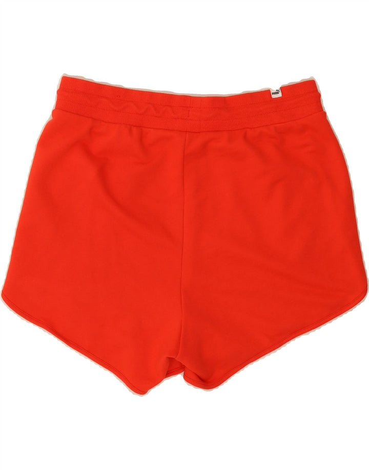 PUMA Womens Sport Shorts UK 16 Large  Red Vintage Puma and Second-Hand Puma from Messina Hembry 
