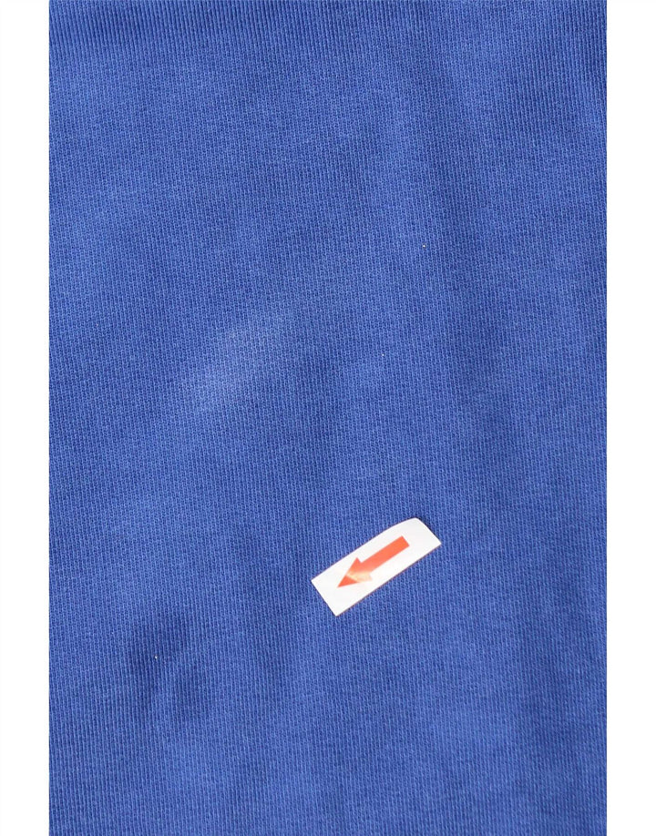 Мужской свободный свитшот с рисунком Levi's, XL, синий хлопок