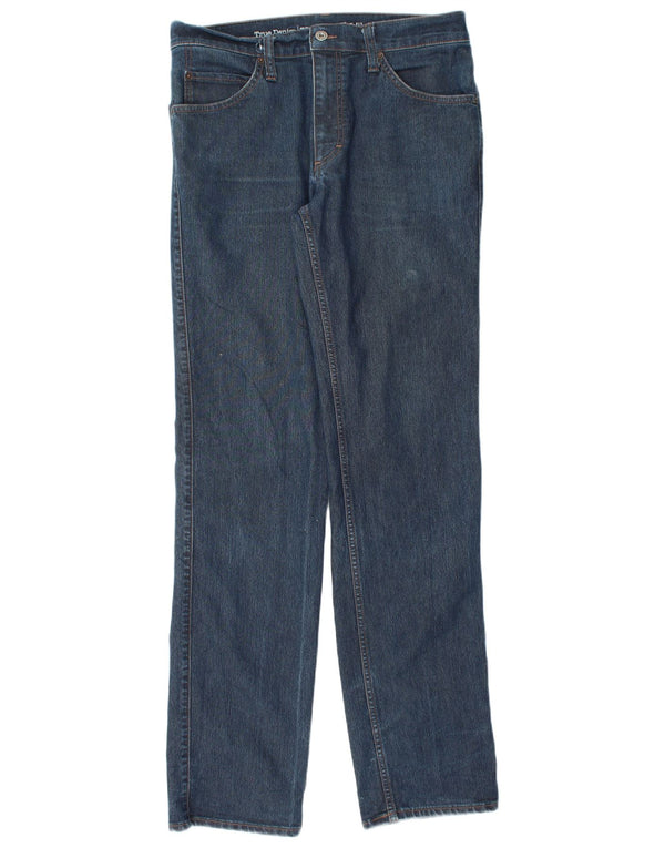 Мужские прямые джинсы MUSTANG Tramper W32 L36, темно-синий хлопок