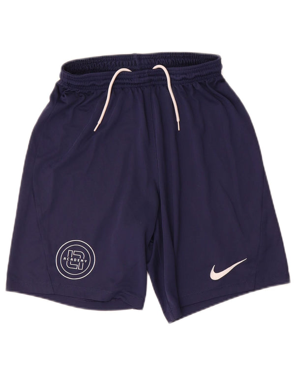 Мужские спортивные шорты Nike Dri Fit Slim, маленькие темно-синие, полиэстер