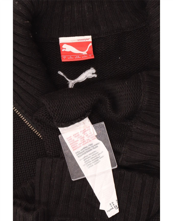 Мужской кардиган Puma, большой черный акрил