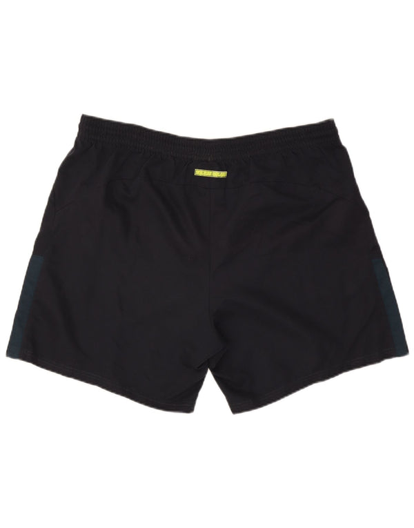 Мужские спортивные шорты Adidas XL темно-синие из полиэстера