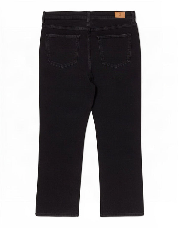 Женские укороченные джинсы Marks & Spencer The Eva Bootcut UK 20 2XL W40 L27, черные