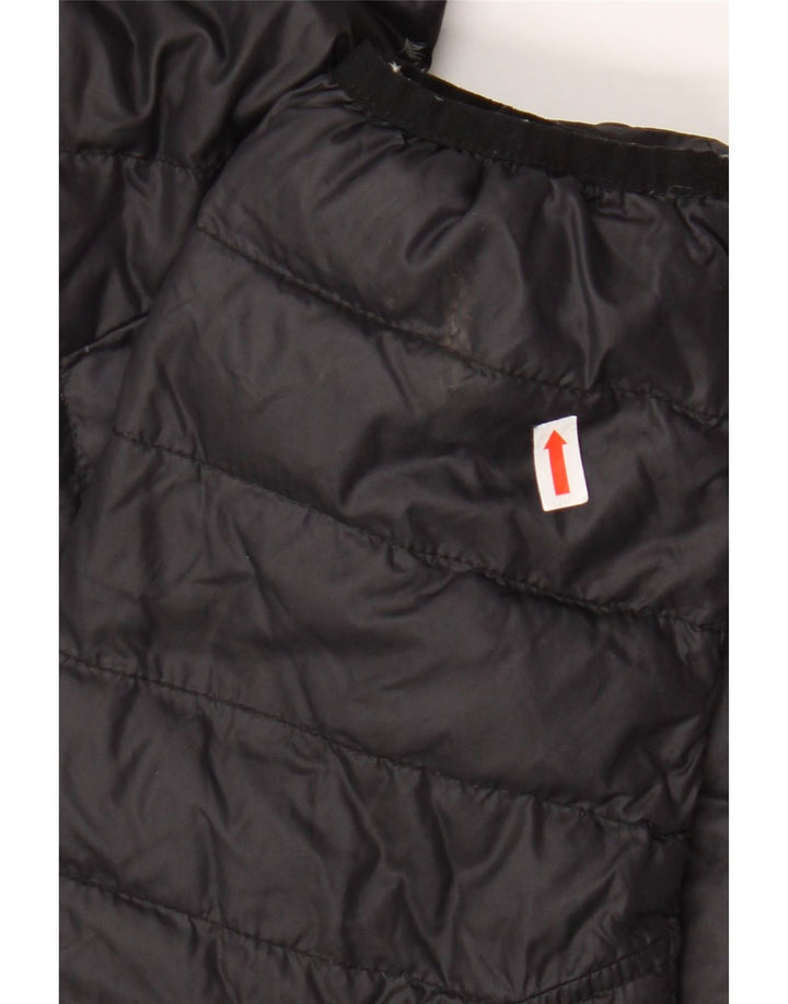 Мужская утепленная куртка DIESEL UK 36, маленькая, черный нейлон