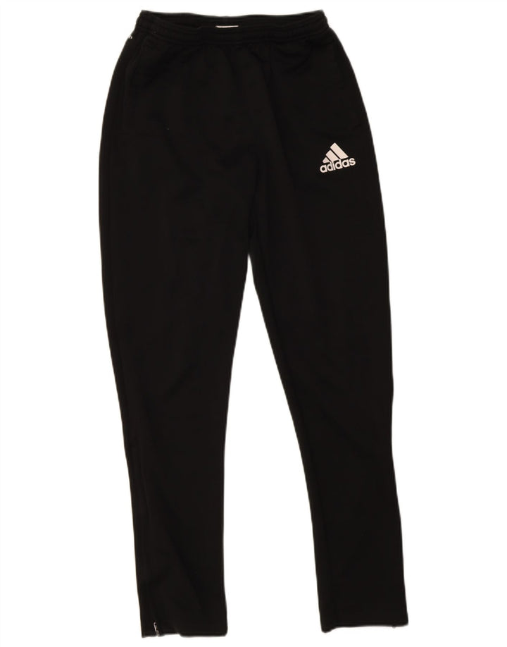 Спортивные брюки Adidas Climalite для мальчиков 13-14 лет, черный полиэстер