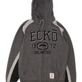 Мужской свитер с капюшоном на молнии Ecko Unltd, средний серый, полиэстер