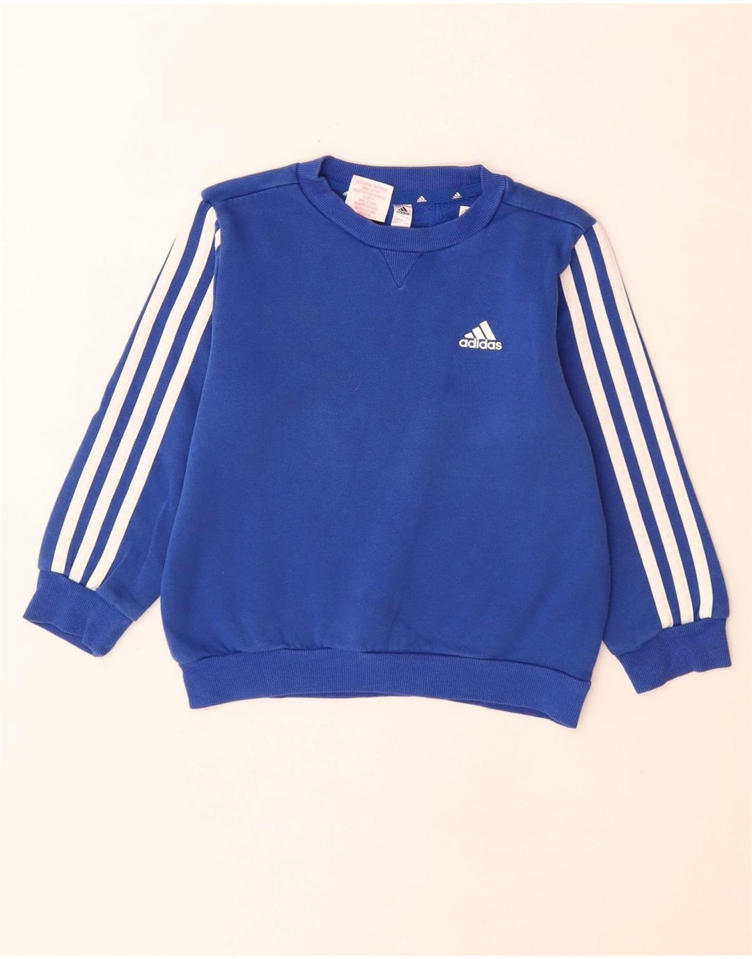 Свитшот Adidas для мальчиков 6-7 лет, синий хлопок