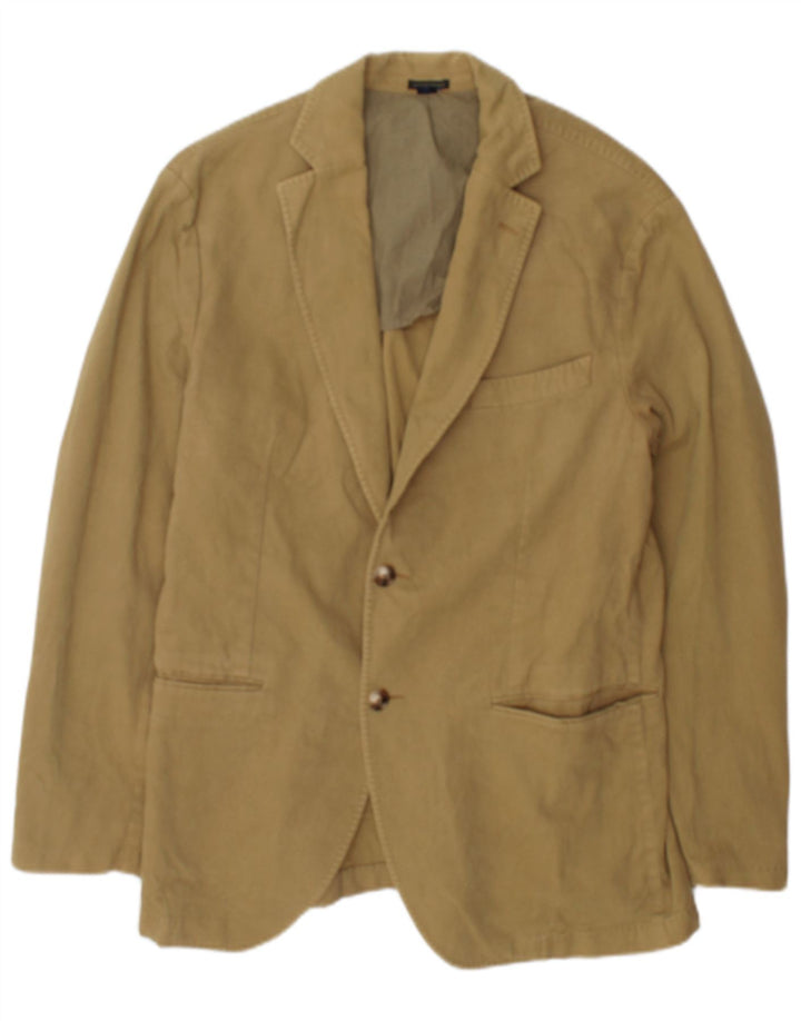 Мужской пиджак на двух пуговицах Massimo Dutti UK 36, маленький коричневый