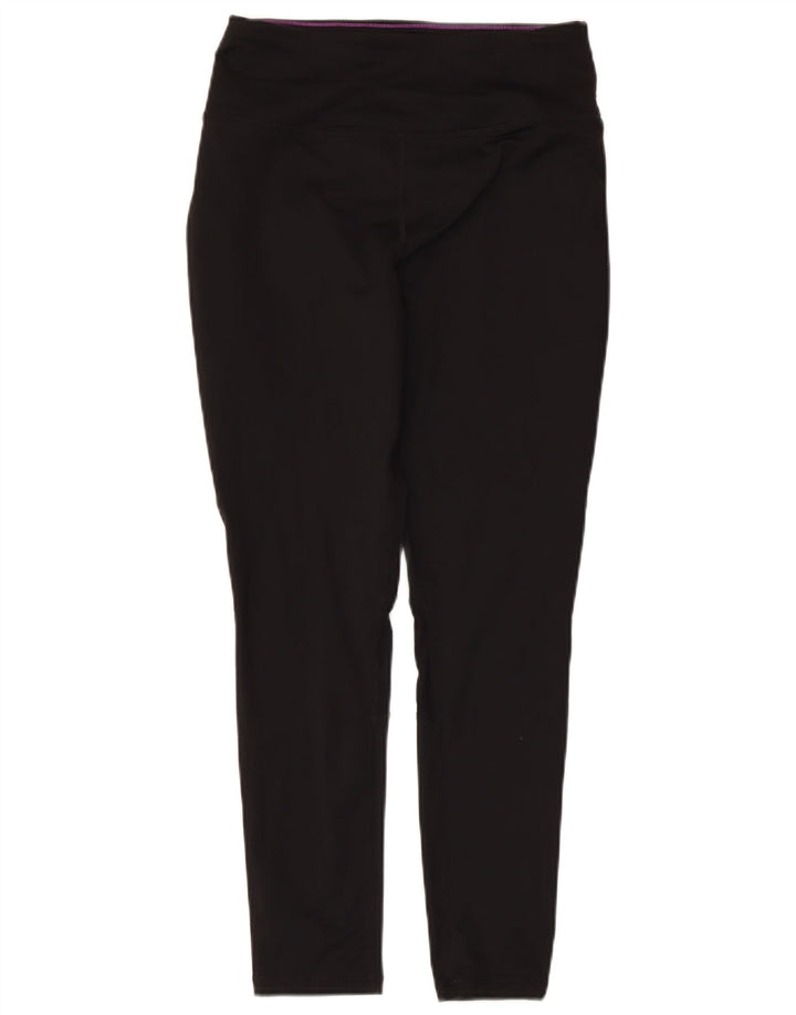 Женские леггинсы Calvin Klein UK 12, средний черный нейлон