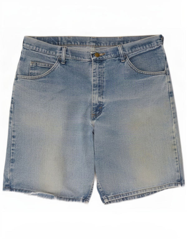 Мужские джинсовые шорты свободного кроя Wrangler, большие W36, синие, хлопок