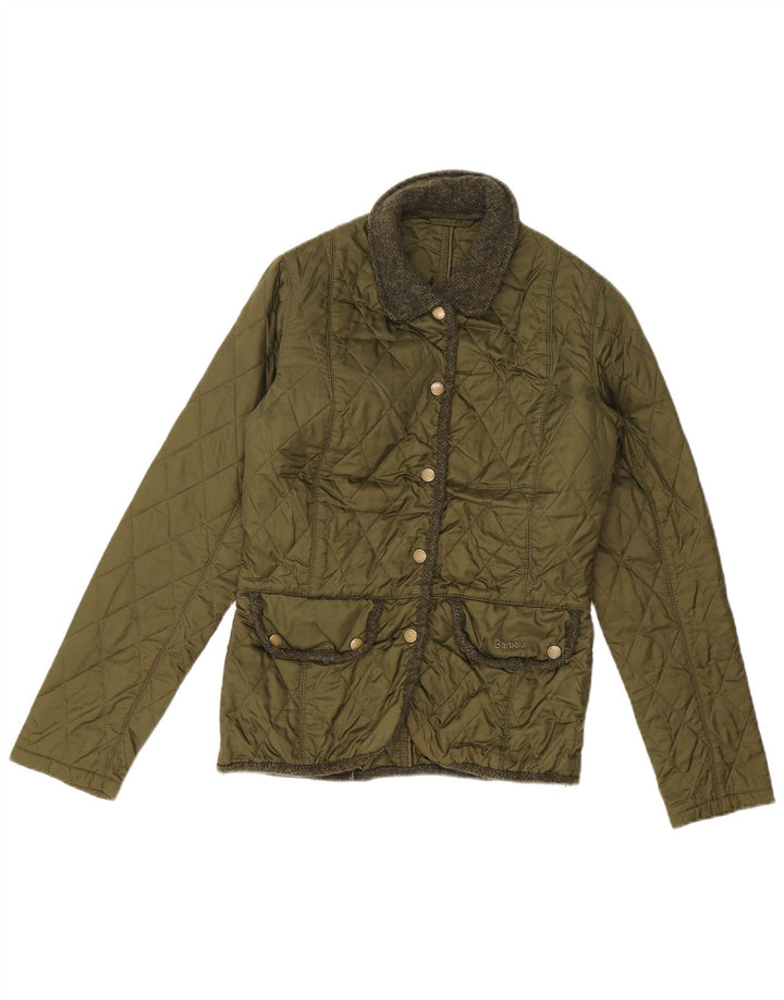 Женская стеганая куртка Barbour UK 8 маленький хаки