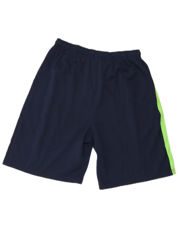 Мужские спортивные шорты Nike Seattle Seahawks, большие темно-синие цвета с цветными блоками