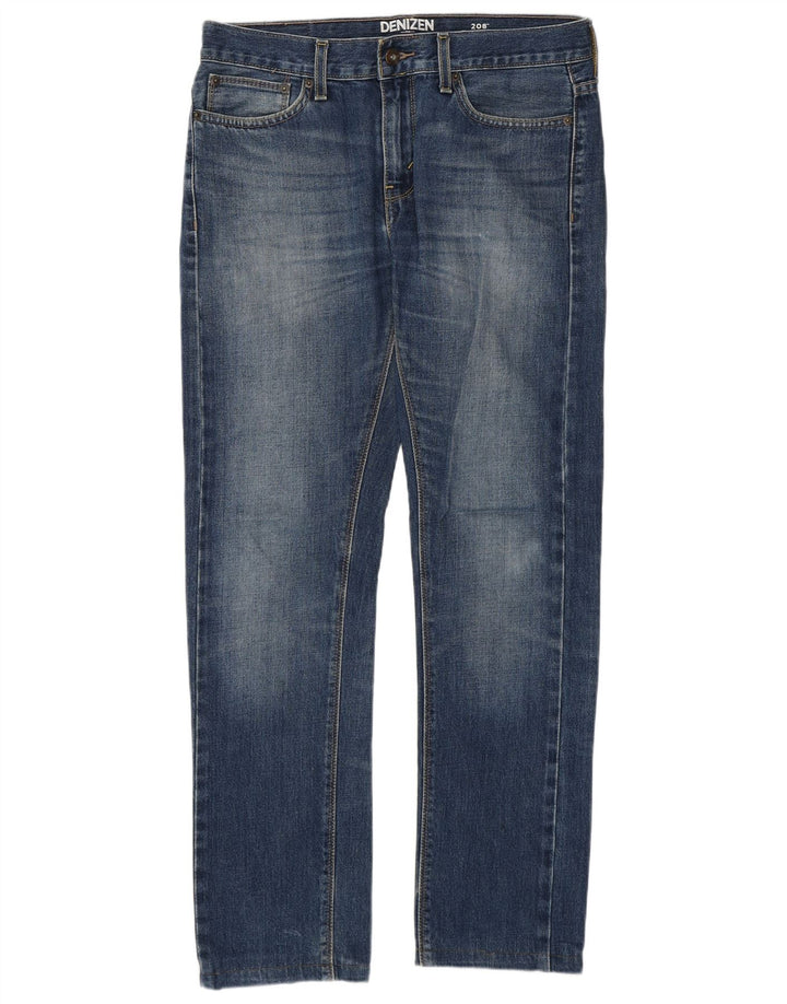 Мужские прямые джинсы Levi's W32 L30 синие, хлопок