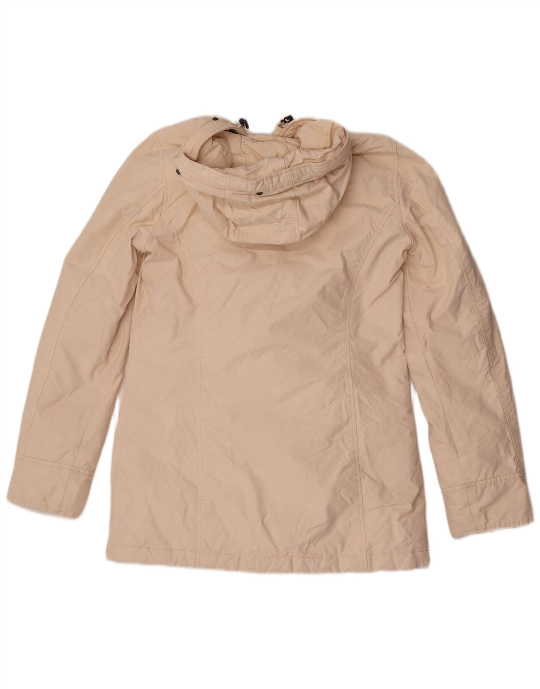 Женская стеганая куртка Woolrich с капюшоном UK 10, маленький размер, белый хлопок