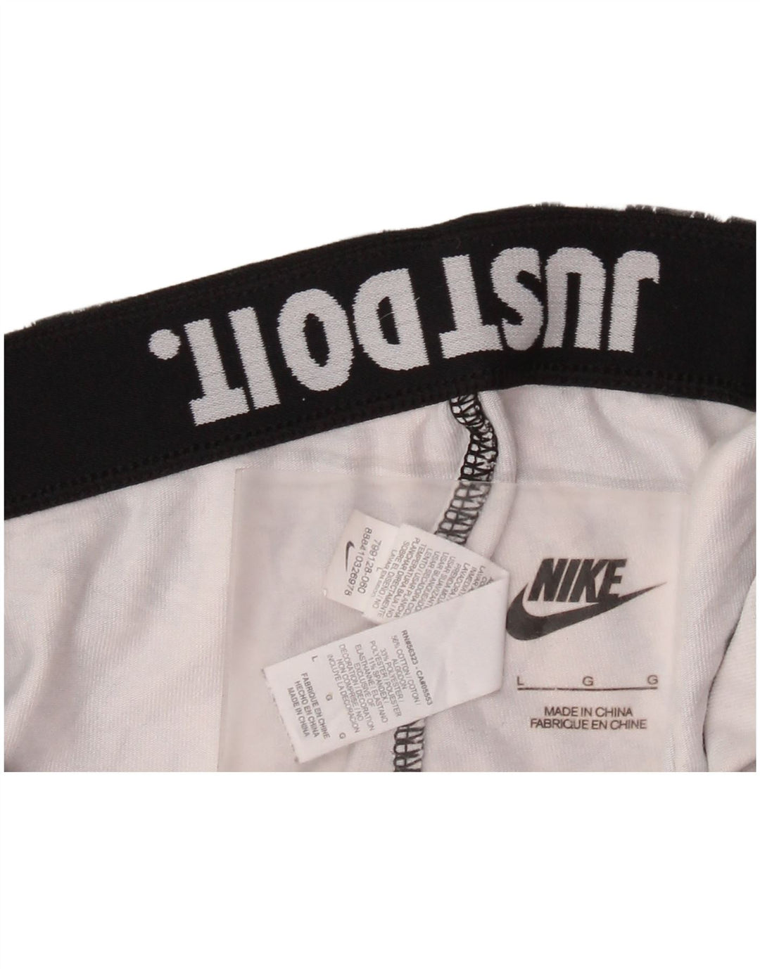 Женские леггинсы NIKE UK 16, большие размеры, черный камуфляжный хлопок, большой размер