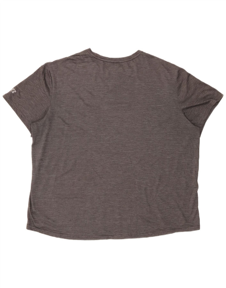 Мужская футболка RUSSELL ATHLETIC 2XL серого цвета из полиэстера