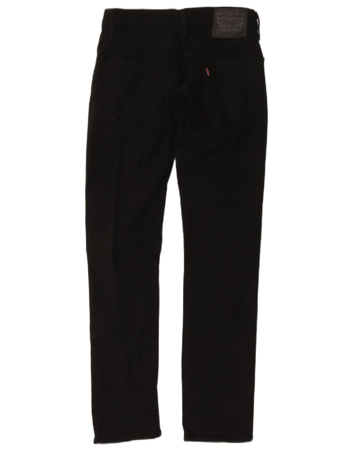 Мужские джинсы Levi's Slim 511 W28 L32, черный хлопок