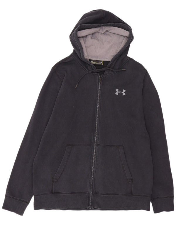 Мужской свитер с капюшоном на молнии Under Armour, большой темно-синий