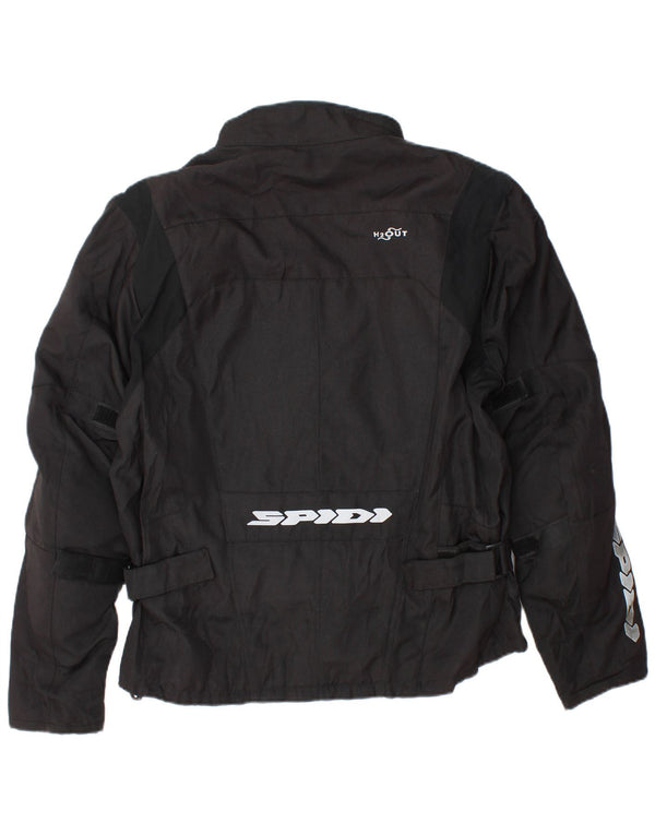 Мужская мотогоночная куртка Spidi UK 40, большая черная