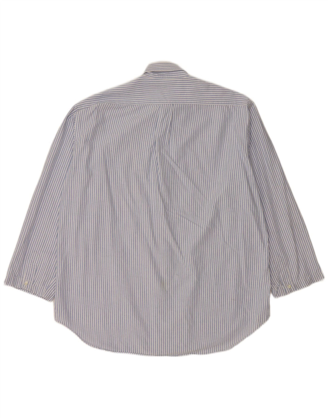 BROOKSFIELD Мужская рубашка, размер 41, средний синий в тонкую полоску, хлопок