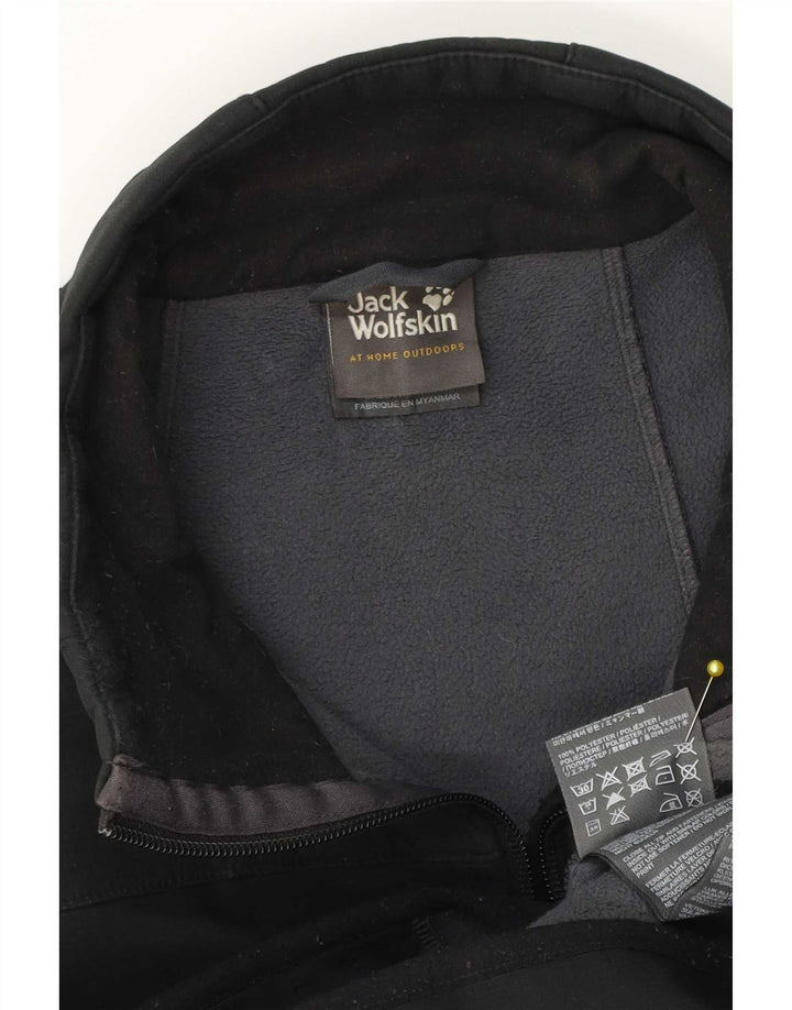 Мужской жилет Jack Wolfskin UK 40, большой черный полиэстер