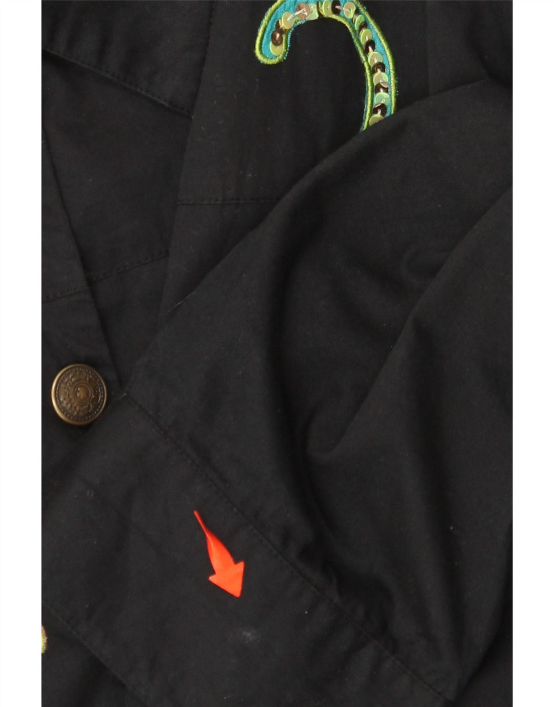 INDIGO MOON Женский бомбер оверсайз UK 22 3XL Черная бабочка