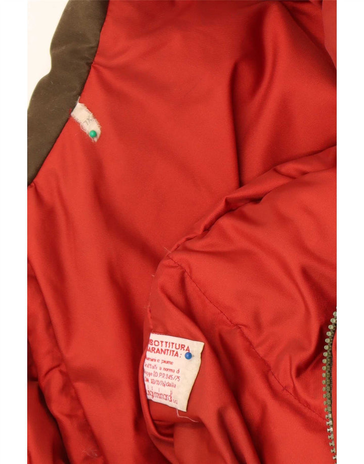 Винтажная мужская стеганая куртка UK 42 XL Коричневая