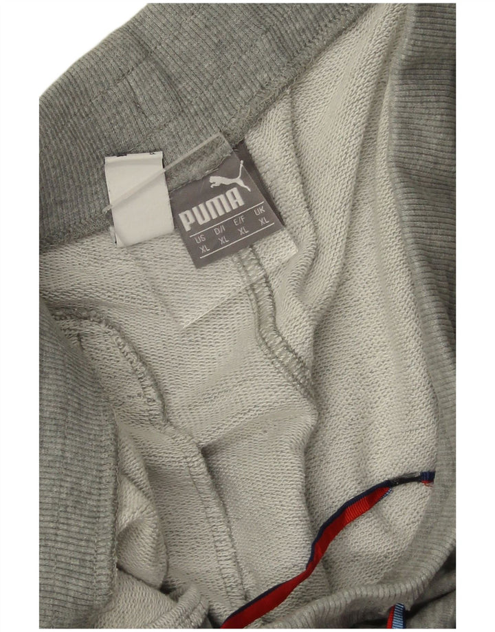 Мужские спортивные штаны PUMA BMW Motorsport Брюки джоггеры XL серые в крапинку