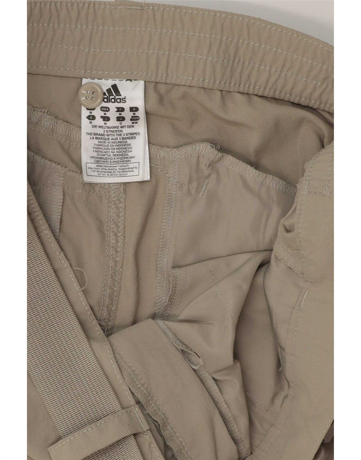 Мужские прямые брюки чинос Adidas с рисунком, средние W32 L32, серый полиэстер