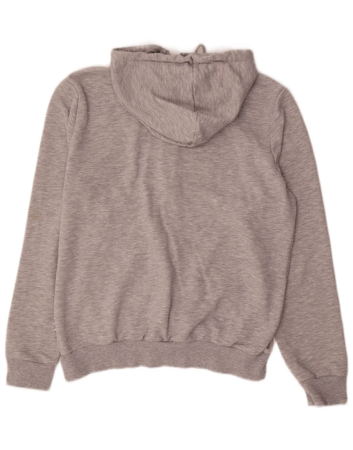 PUMA Womens Zip Hoodie Sweater UK 16 Large Grey