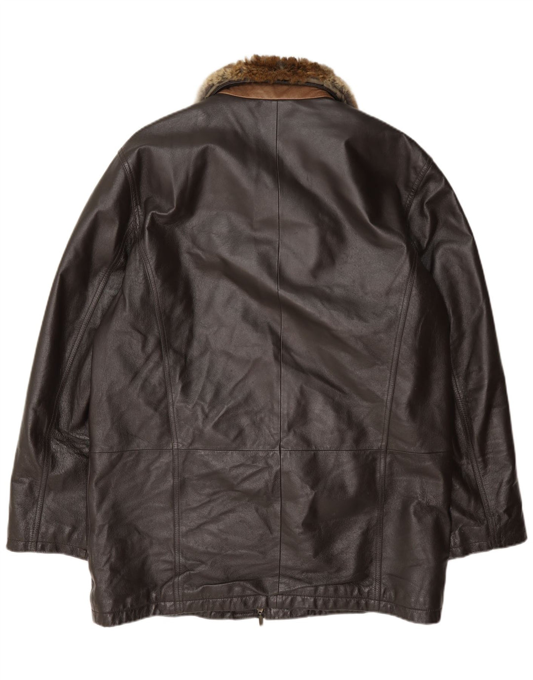 Мужская кожаная куртка Zugaroni Magione IT 52 XL Коричневая